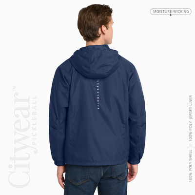 Men's Hooded Raglan Jacket- PCKLBLLR