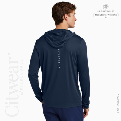 Men's UV Long Sleeve Hoodie-PCKLBLLR