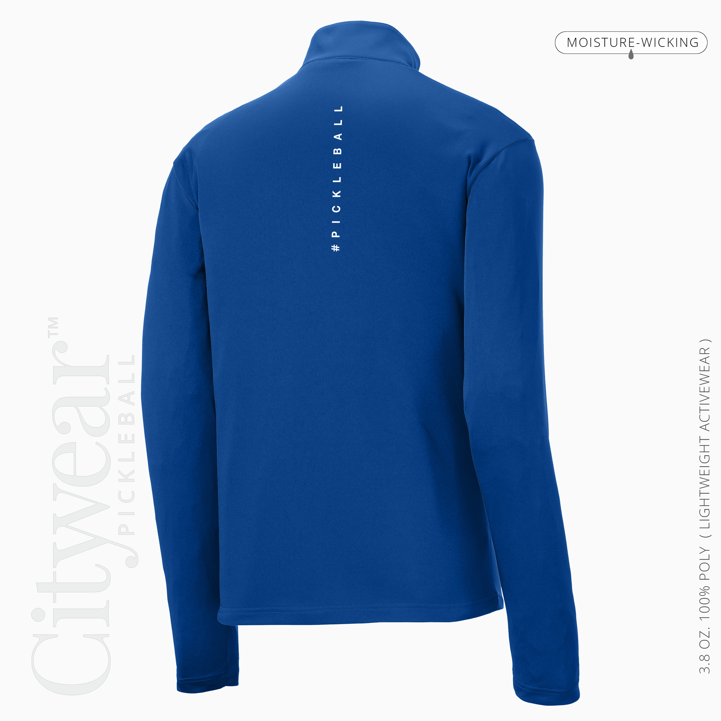 Men's Quarter-Zip Pullover-PCKLBLLR