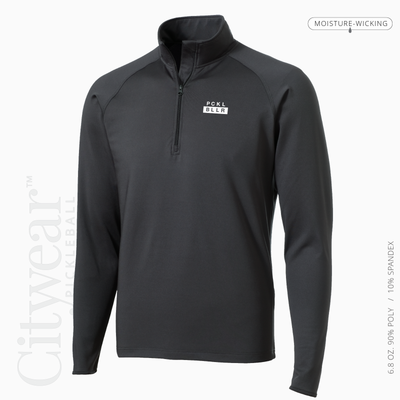 Men's Stretch Quarter-Zip Pullover-PCKLBLLR