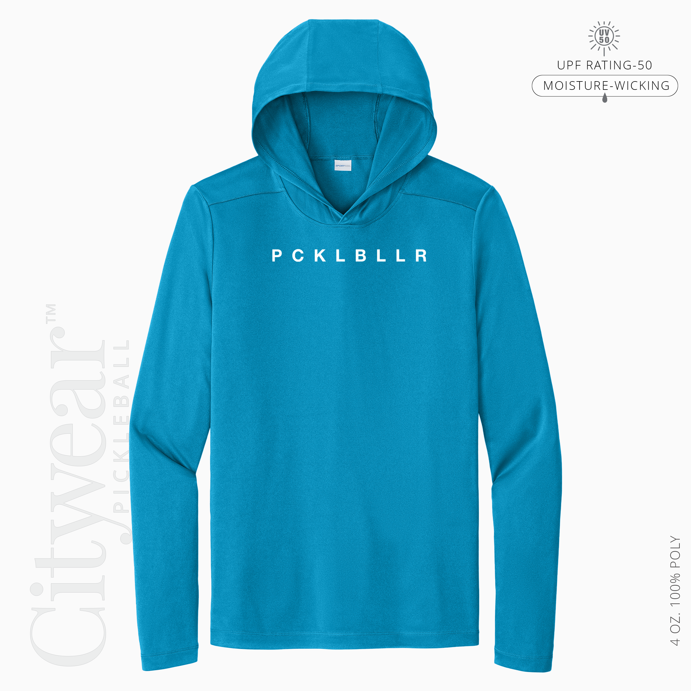 Men's UV Long Sleeve Hoodie-PCKLBLLR