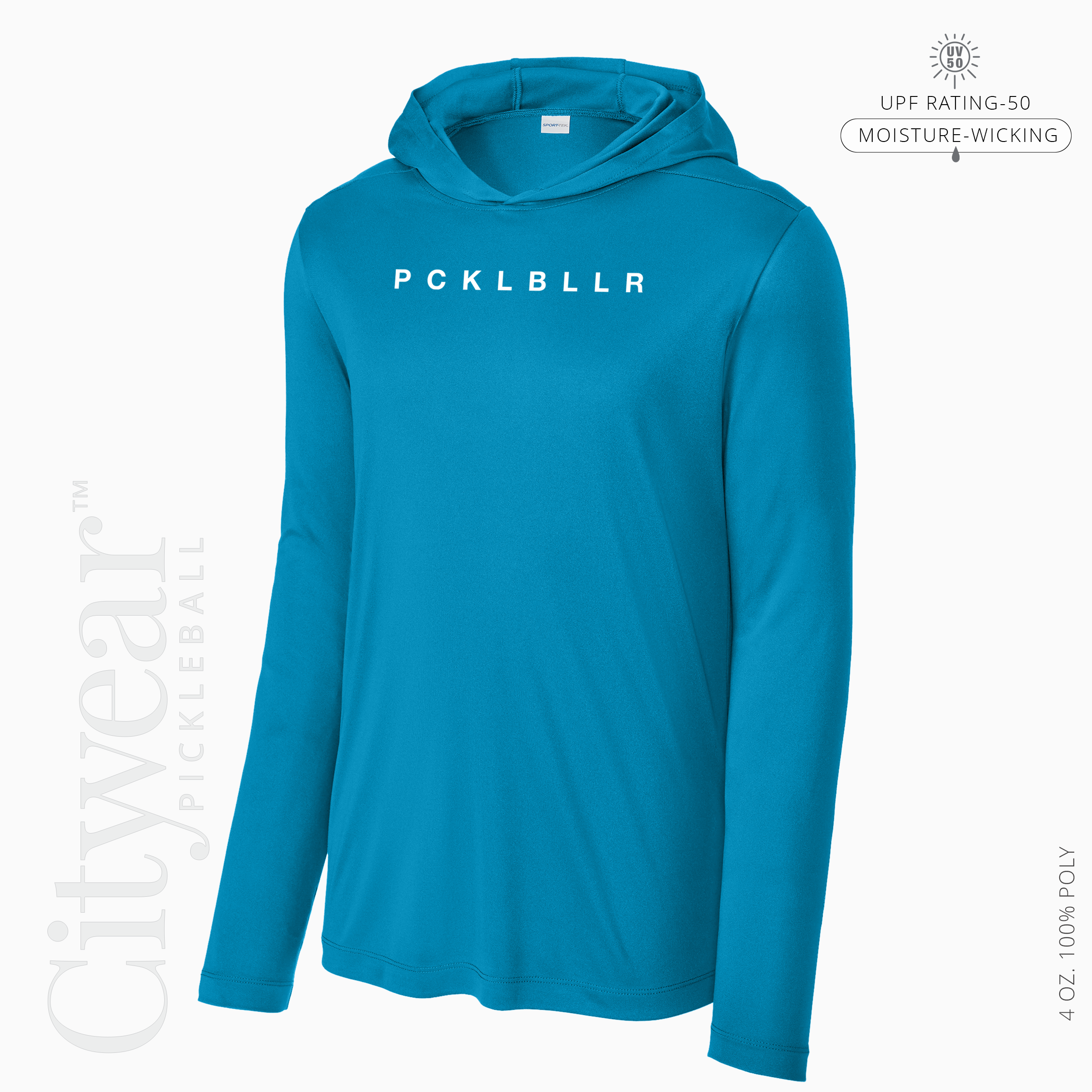 Men's UV Long Sleeve Hoodie-PCKLBLLR