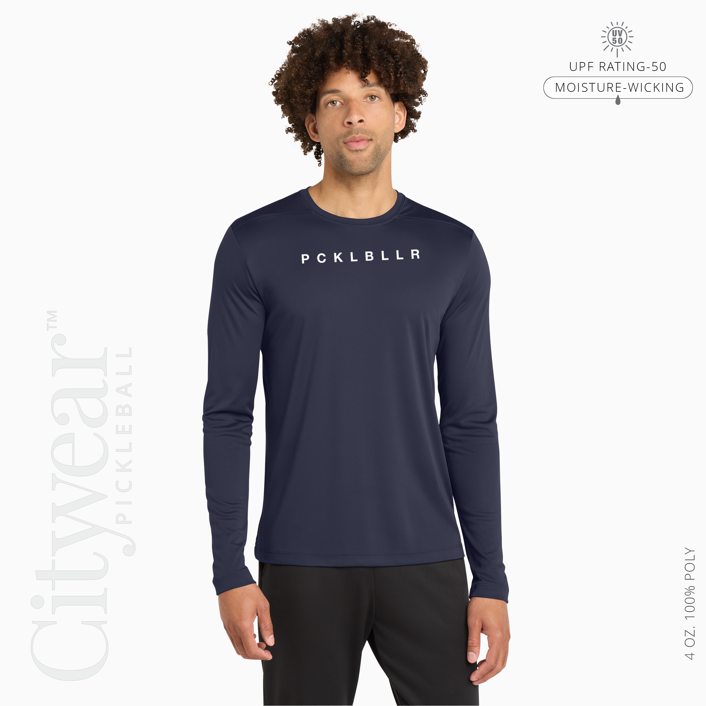 Men's UV Long Sleeve T-shirt-PCKLBLLR