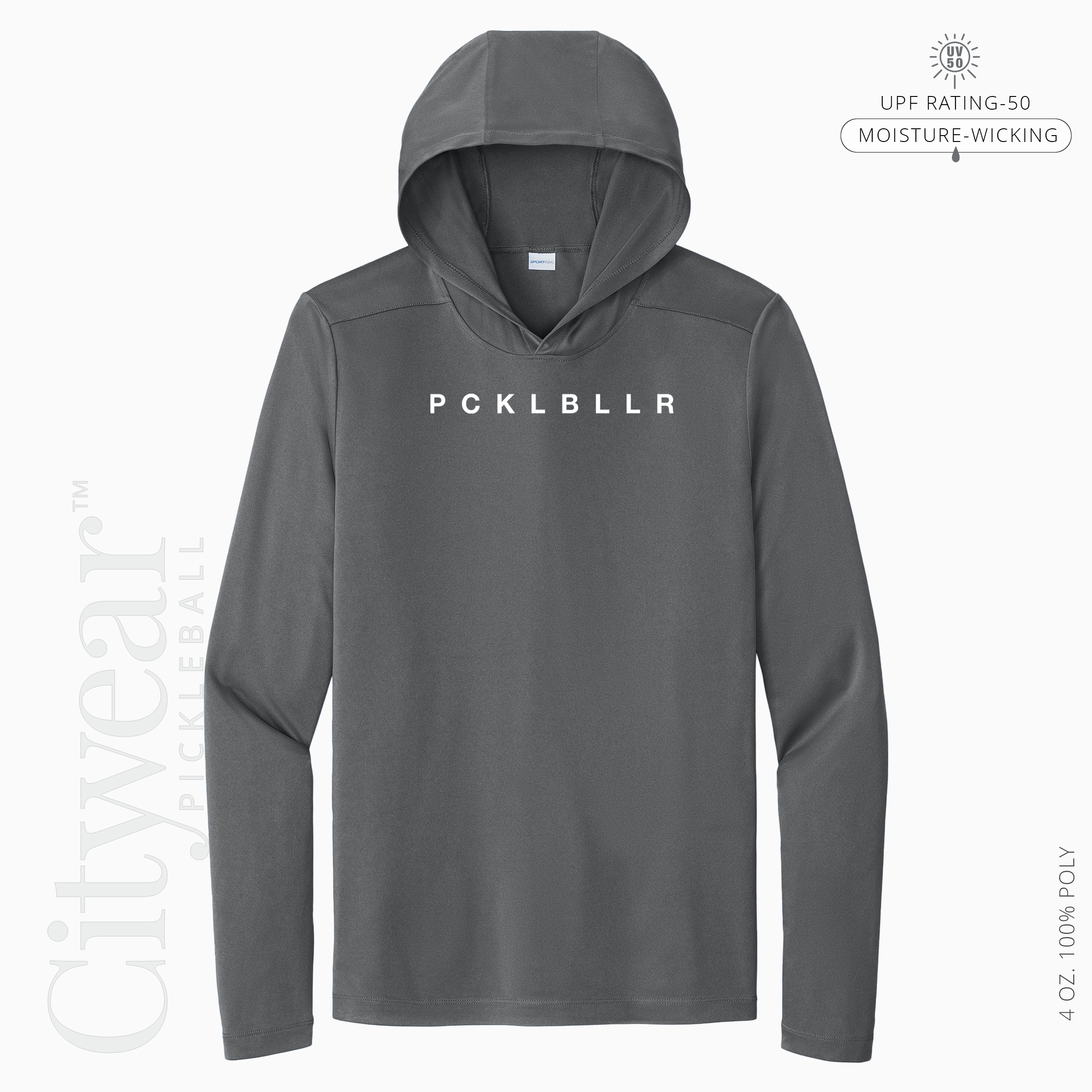 Men's UV Long Sleeve Hoodie-PCKLBLLR