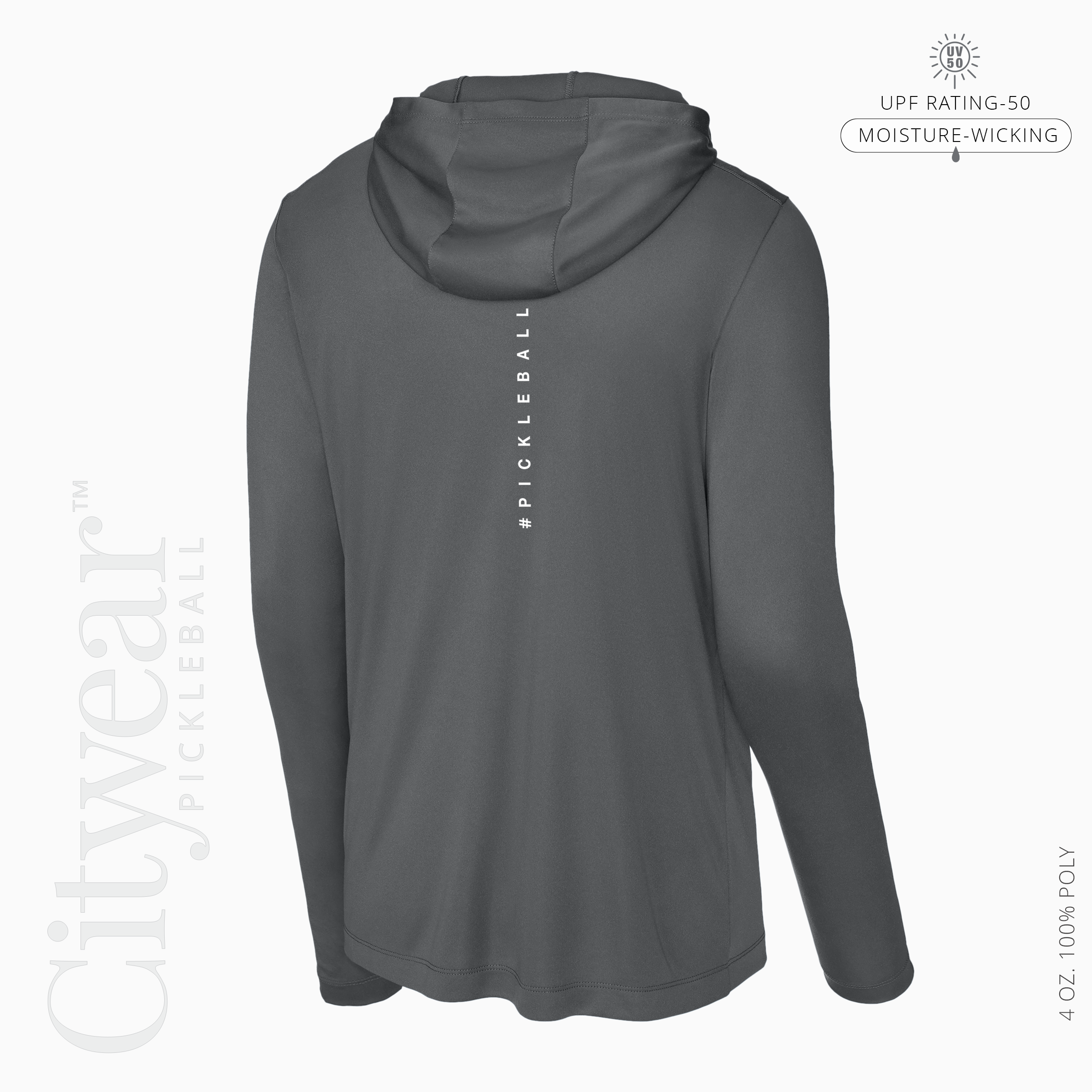 Men's UV Long Sleeve Hoodie-PCKLBLLR