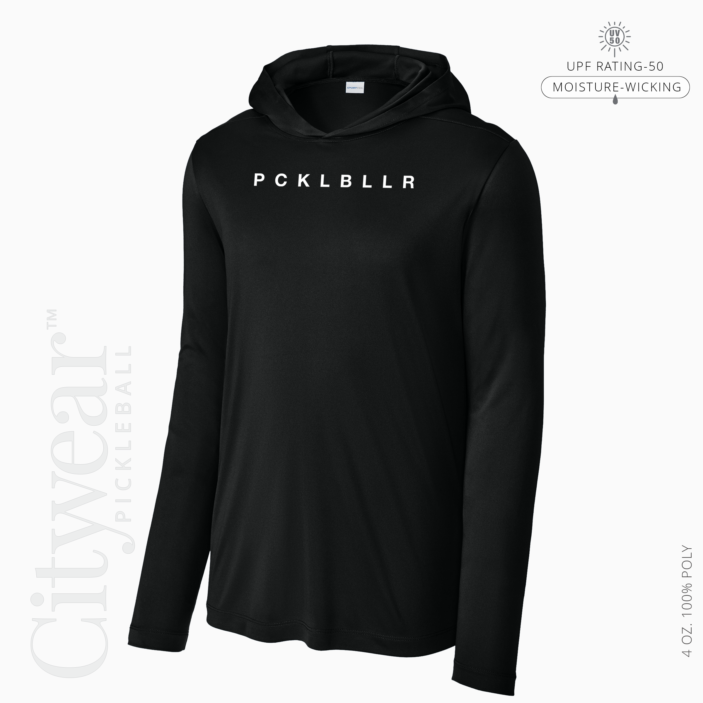 Men's UV Long Sleeve Hoodie-PCKLBLLR