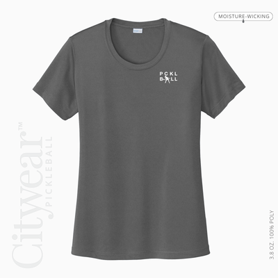 Women's (Medallion)T-Shirt (Basic Colors)-PCKLBLL ATHLETE