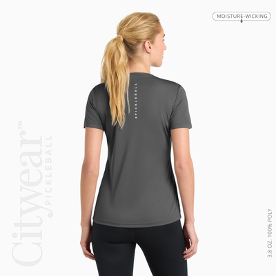 Women's (Medallion)T-Shirt (Basic Colors)-PCKLBLL ATHLETE