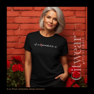 Women's Heartbeat Pickleball Monoline