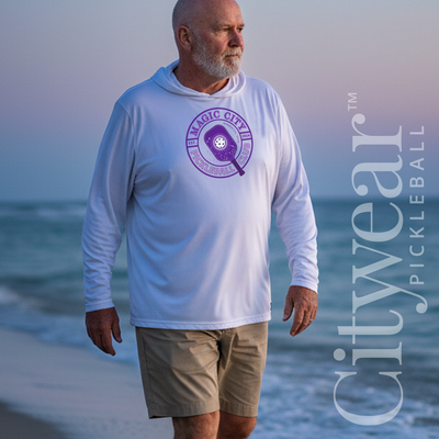 Men's UV Long Sleeve Hoodie-MCPC