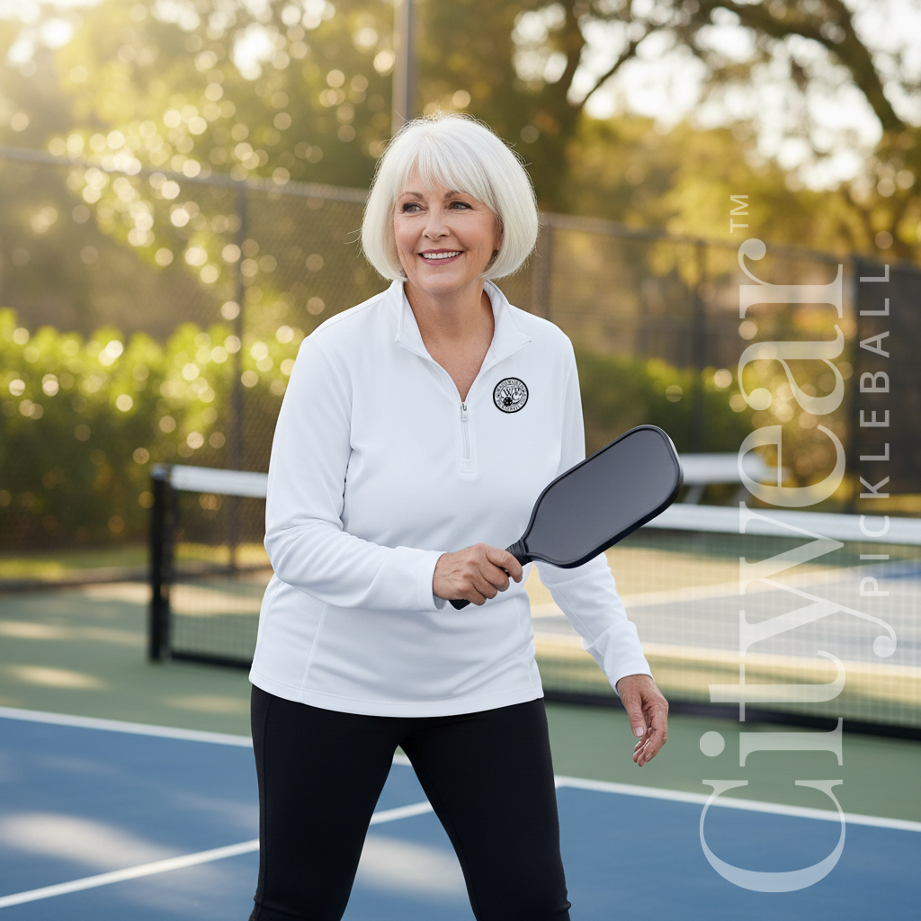 Women's Quarter-Zip Pullover-WPC